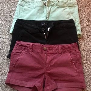 American Eagle shorts Size 4 (Lot of 3)